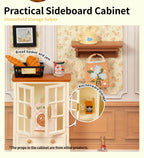 Warm Dining Room Miniature Kit