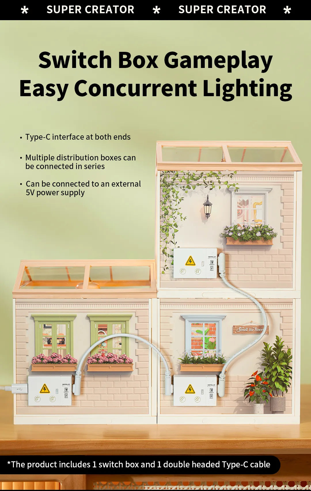 Warm Dining Room Miniature Kit