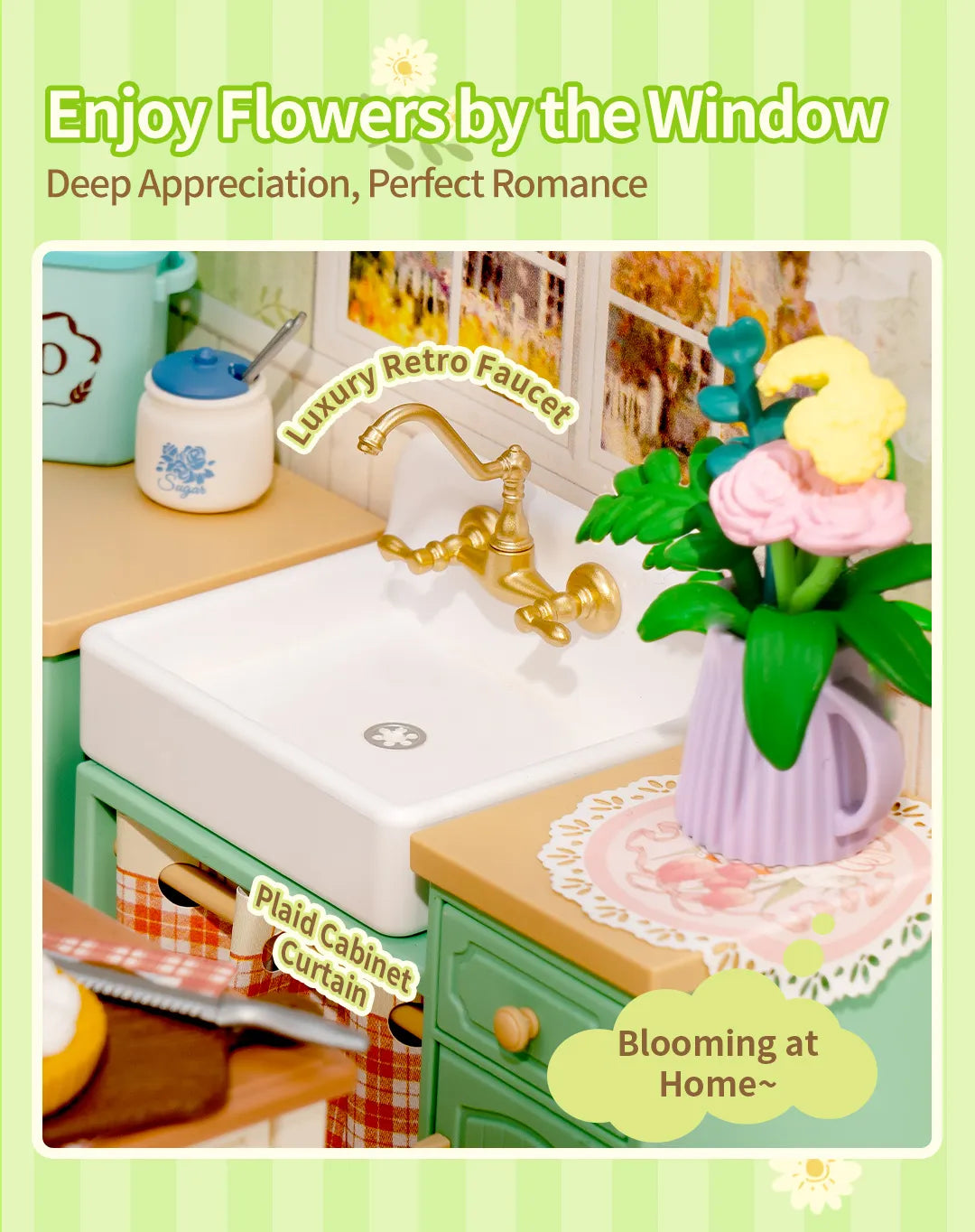 Farm House Kitchen Miniature Kit