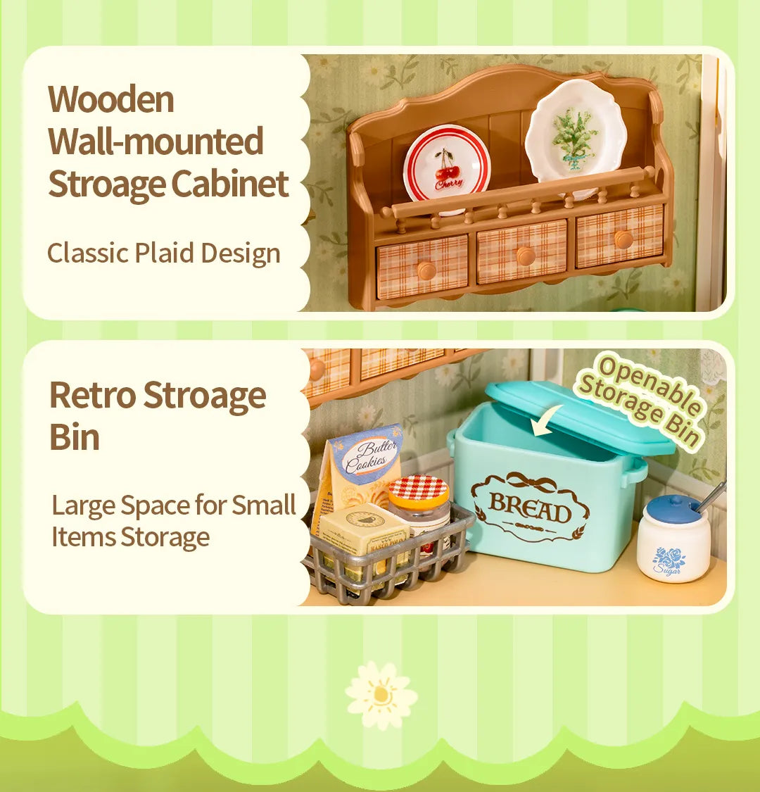 Farm House Kitchen Miniature Kit