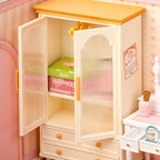 Lovely Pink Bedroom Miniature Kit