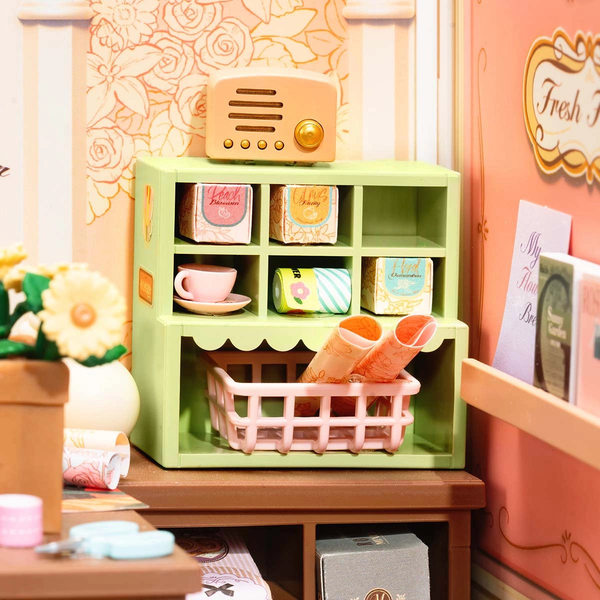 Fresh Flower Shop Miniature Kit