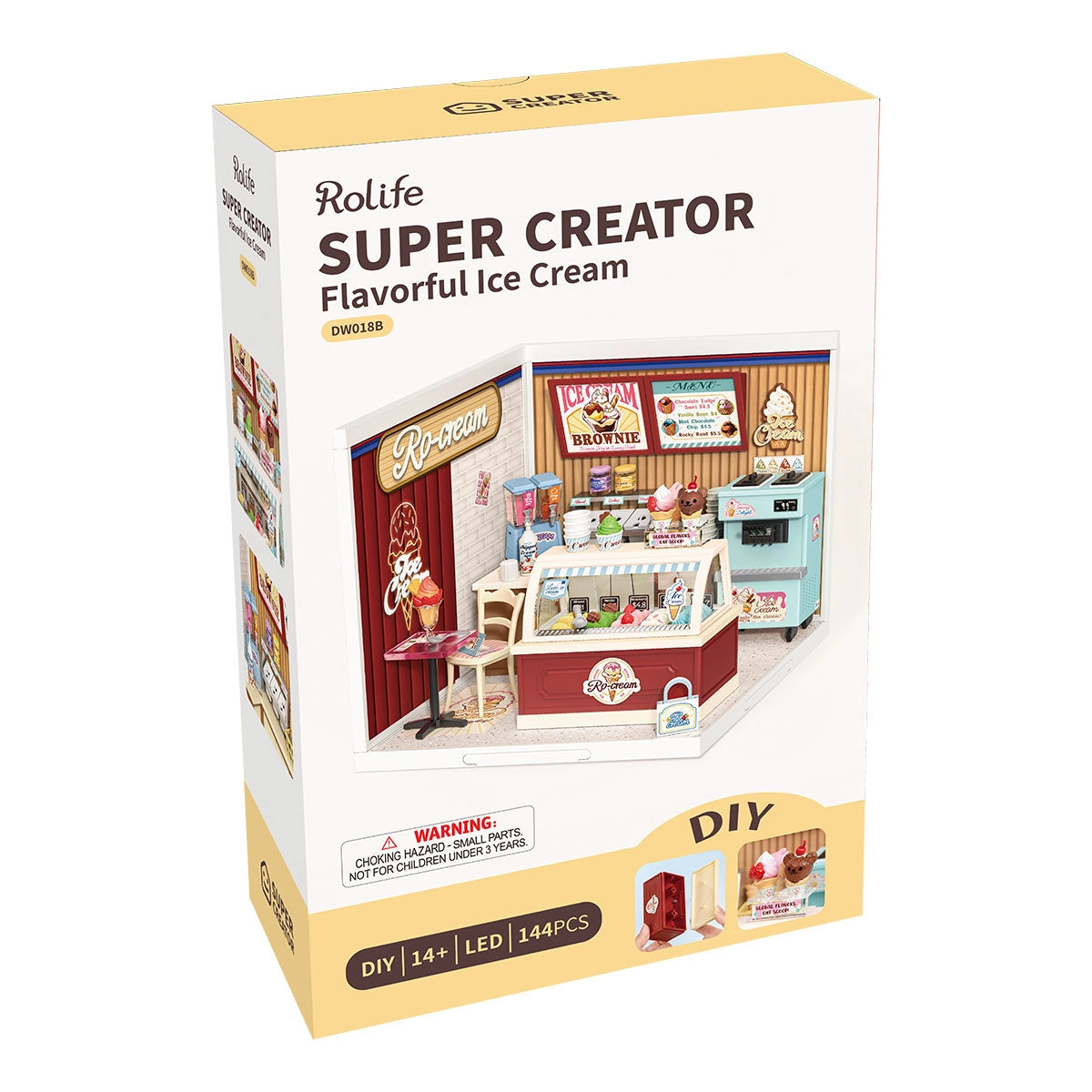 Flavorful Ice Cream Miniature Kit