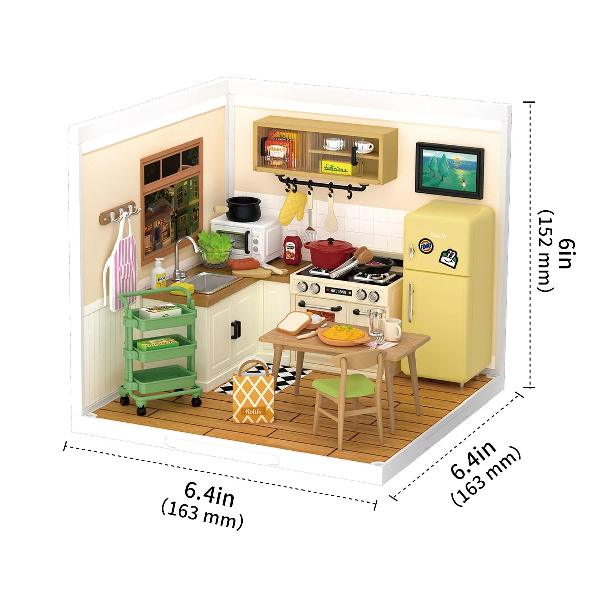 Happy Meals Kitchen Miniature Kit
