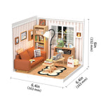 Cozy Living Lounge Miniature Kit