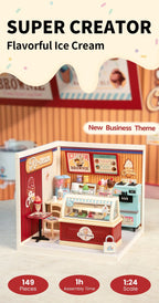 Flavorful Ice Cream Miniature Kit