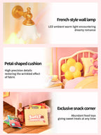 Lovely Pink Bedroom Miniature Kit