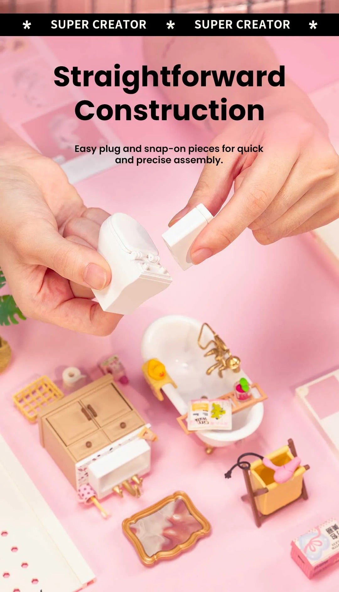 Bubble Bathroom Miniature Kit