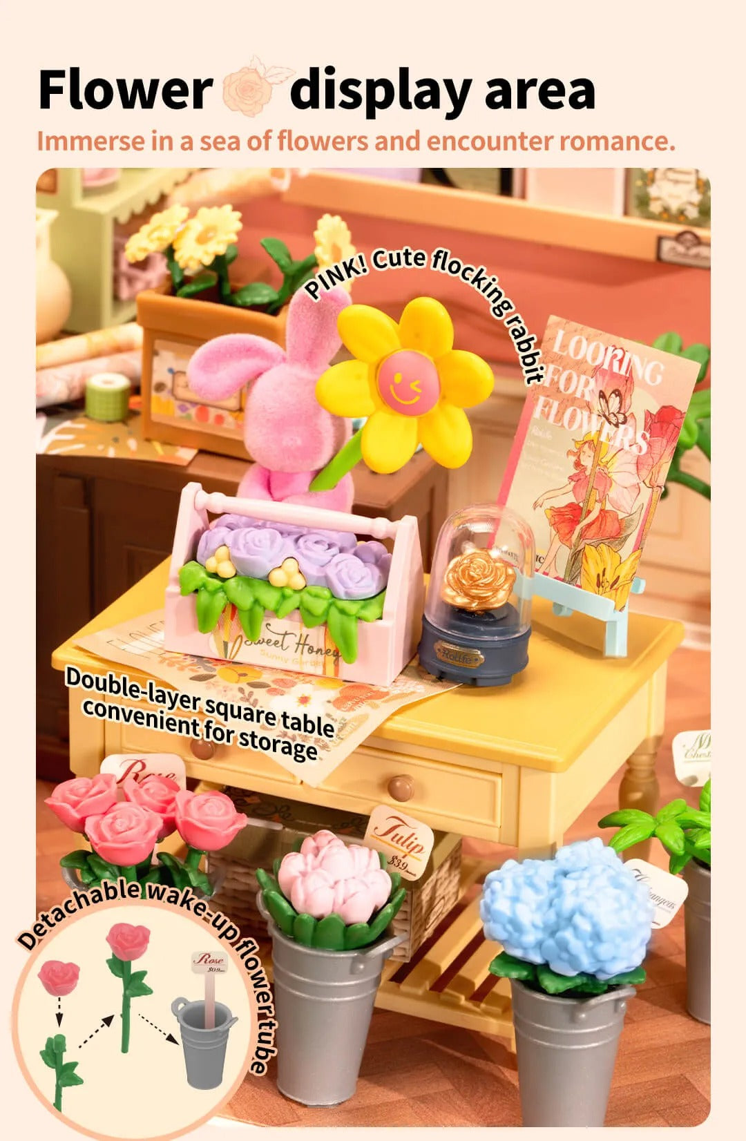 Fresh Flower Shop Miniature Kit